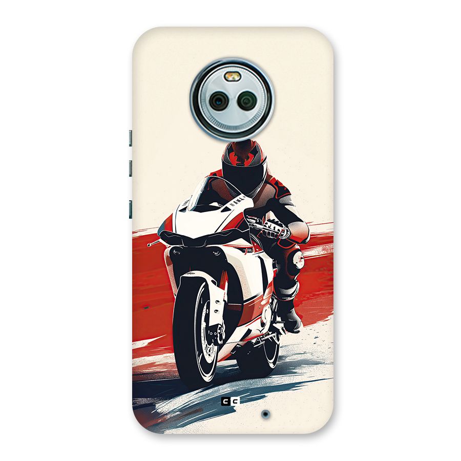 Motosport Rider Back Case for Moto X4
