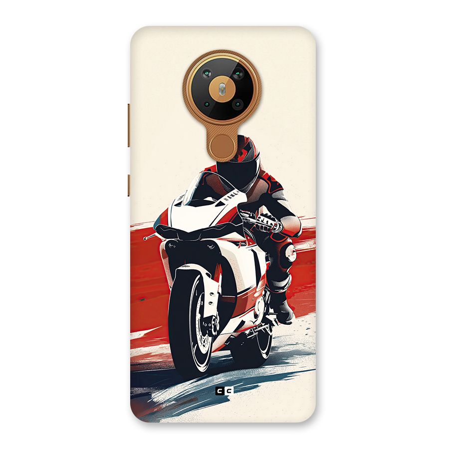 Motosport Rider Back Case for Nokia 5.3