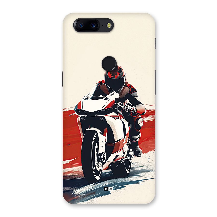 Motosport Rider Back Case for OnePlus 5T