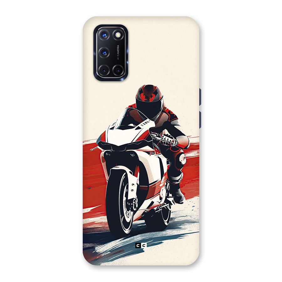 Motosport Rider Back Case for Oppo A52