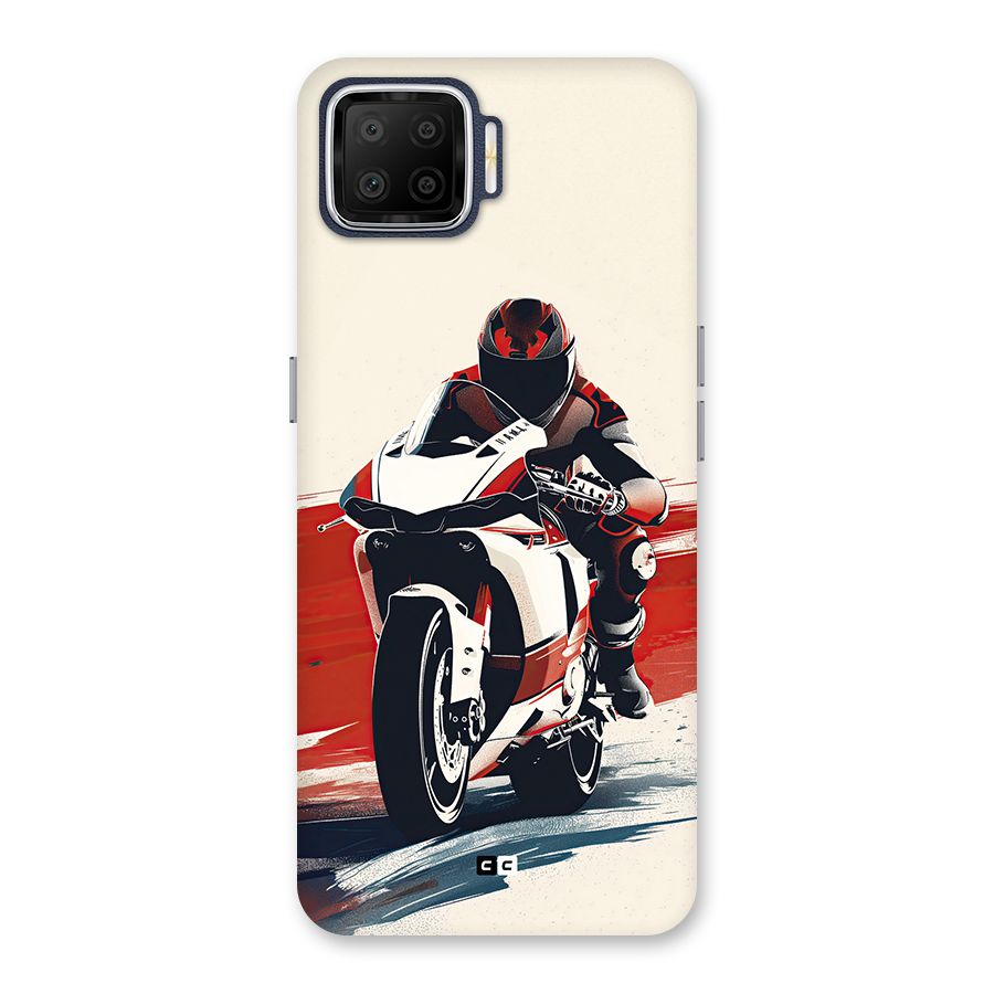 Motosport Rider Back Case for Oppo F17