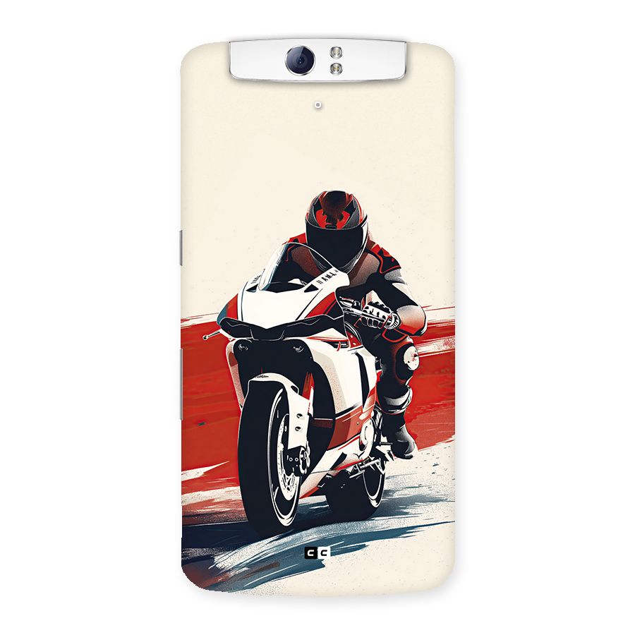 Motosport Rider Back Case for Oppo N1