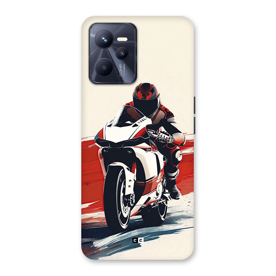 Motosport Rider Back Case for Realme C35
