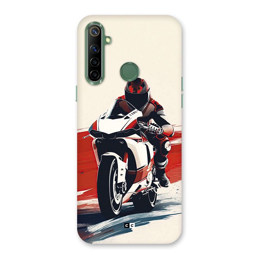 Motosport Rider Back Case for Realme Narzo 10