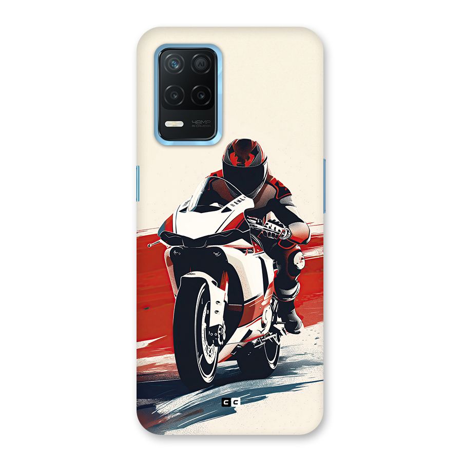 Motosport Rider Back Case for Realme Narzo 30 5G