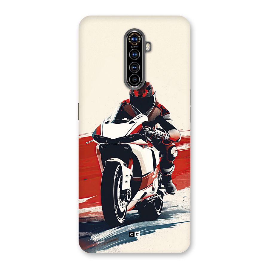 Motosport Rider Back Case for Realme X2 Pro