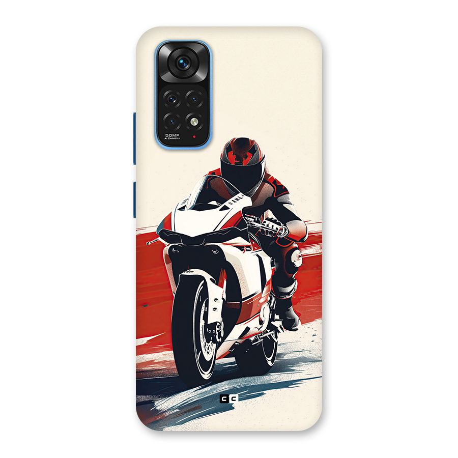 Motosport Rider Back Case for Redmi Note 11S