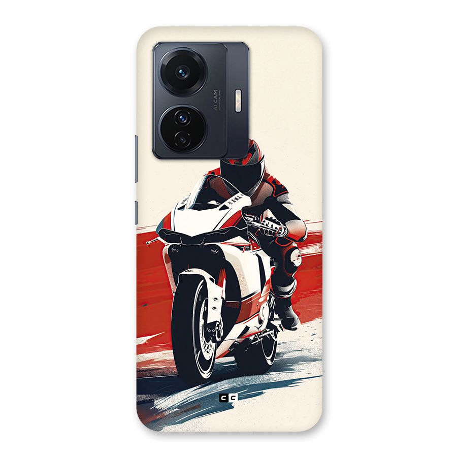 Motosport Rider Back Case for Vivo T1 Pro