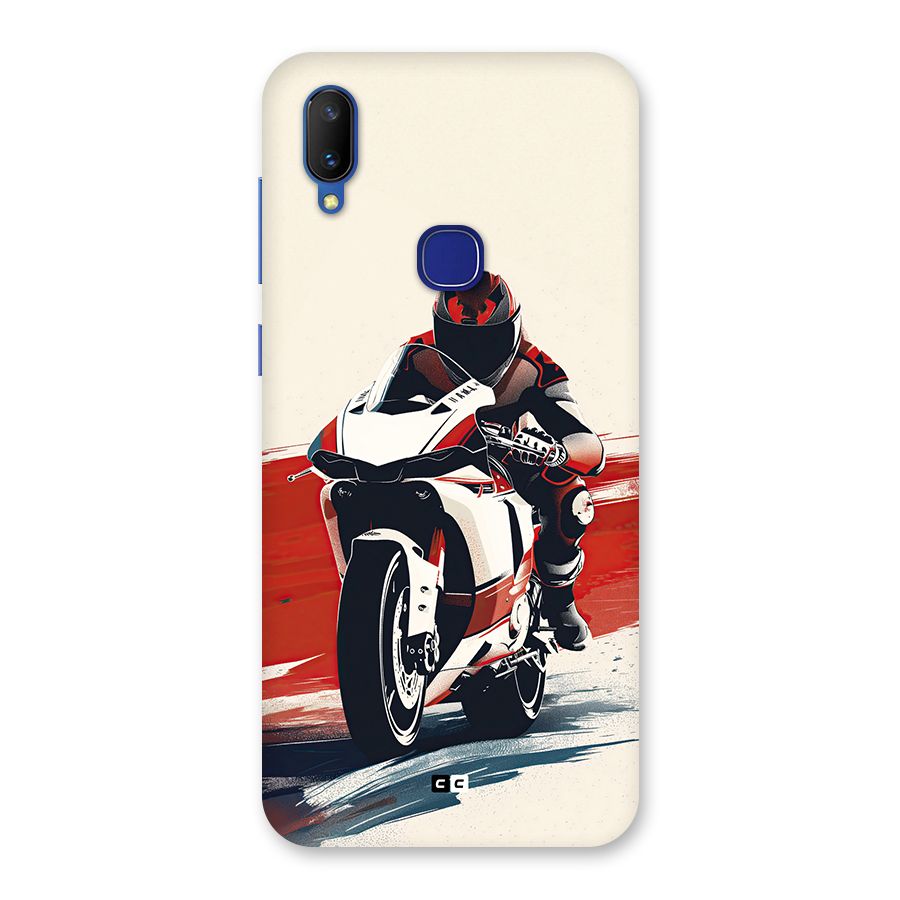 Motosport Rider Back Case for Vivo V11