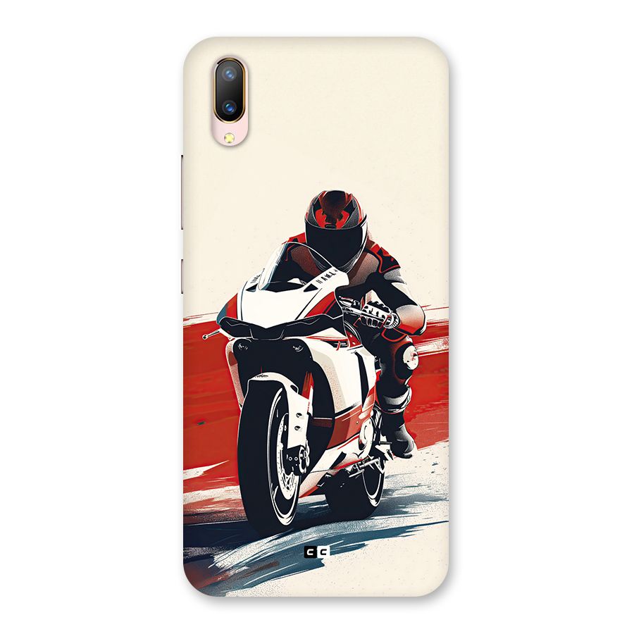 Motosport Rider Back Case for Vivo V11 Pro