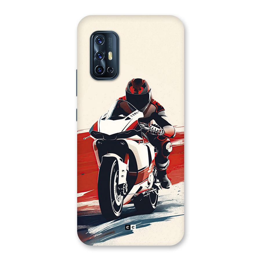 Motosport Rider Back Case for Vivo V17