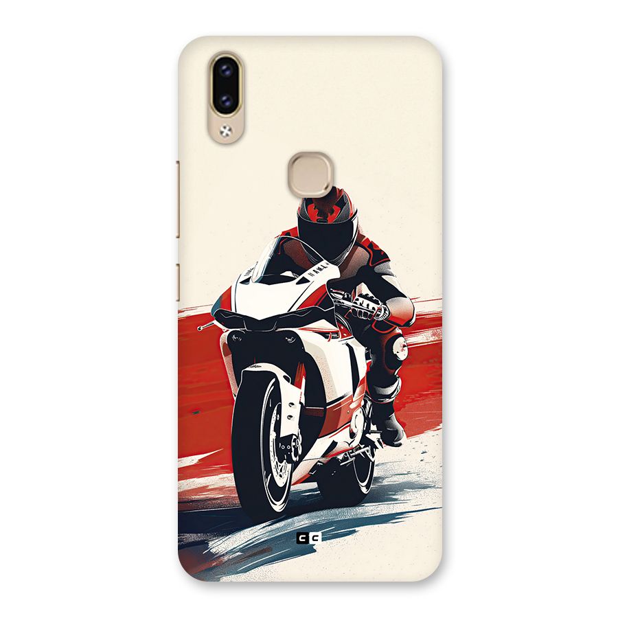 Motosport Rider Back Case for Vivo V9 Youth