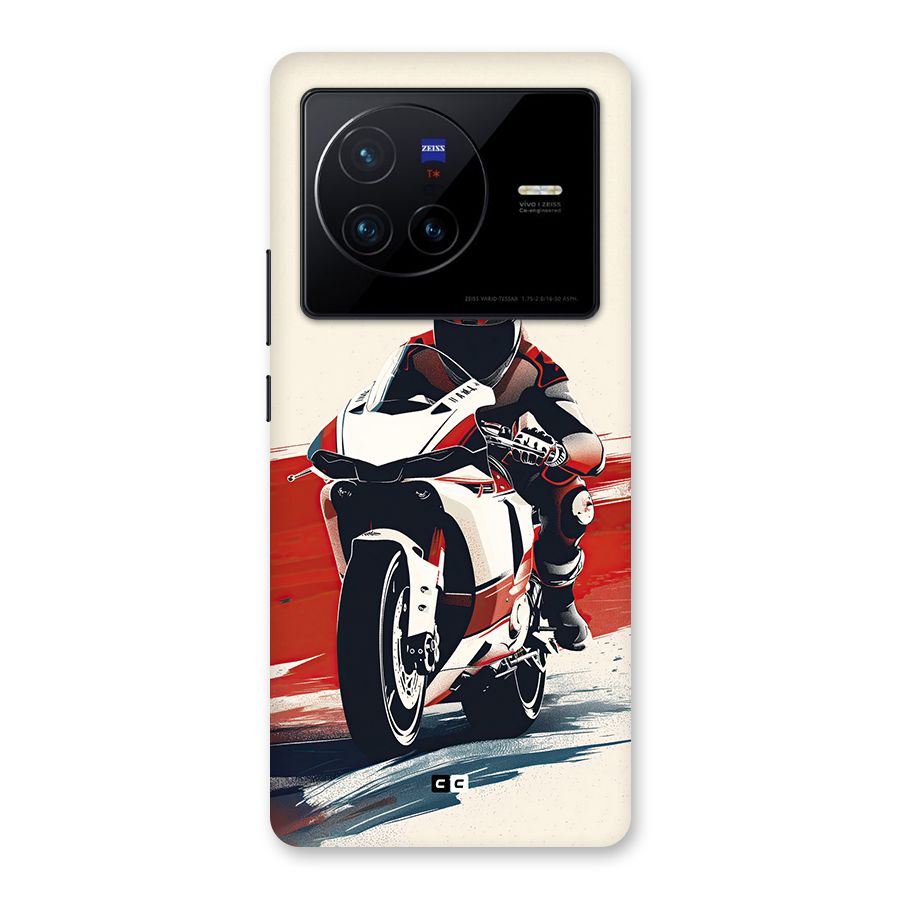 Motosport Rider Back Case for Vivo X80