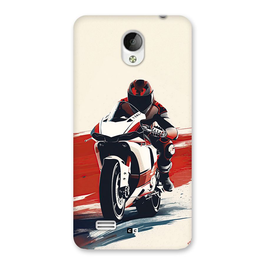 Motosport Rider Back Case for Vivo Y21