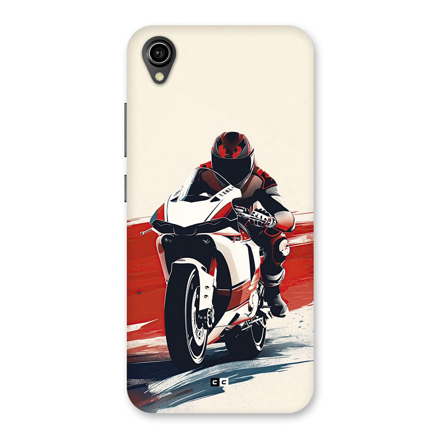 Motosport Rider Back Case for Vivo Y90