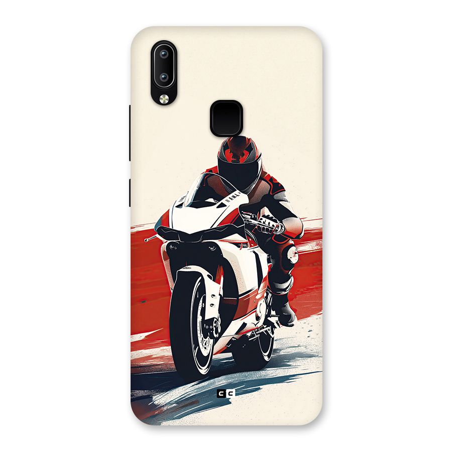 Motosport Rider Back Case for Vivo Y93