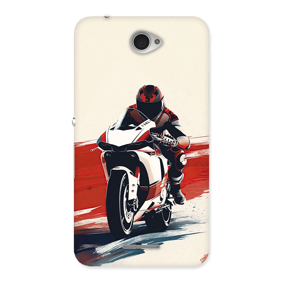 Motosport Rider Back Case for Xperia E4