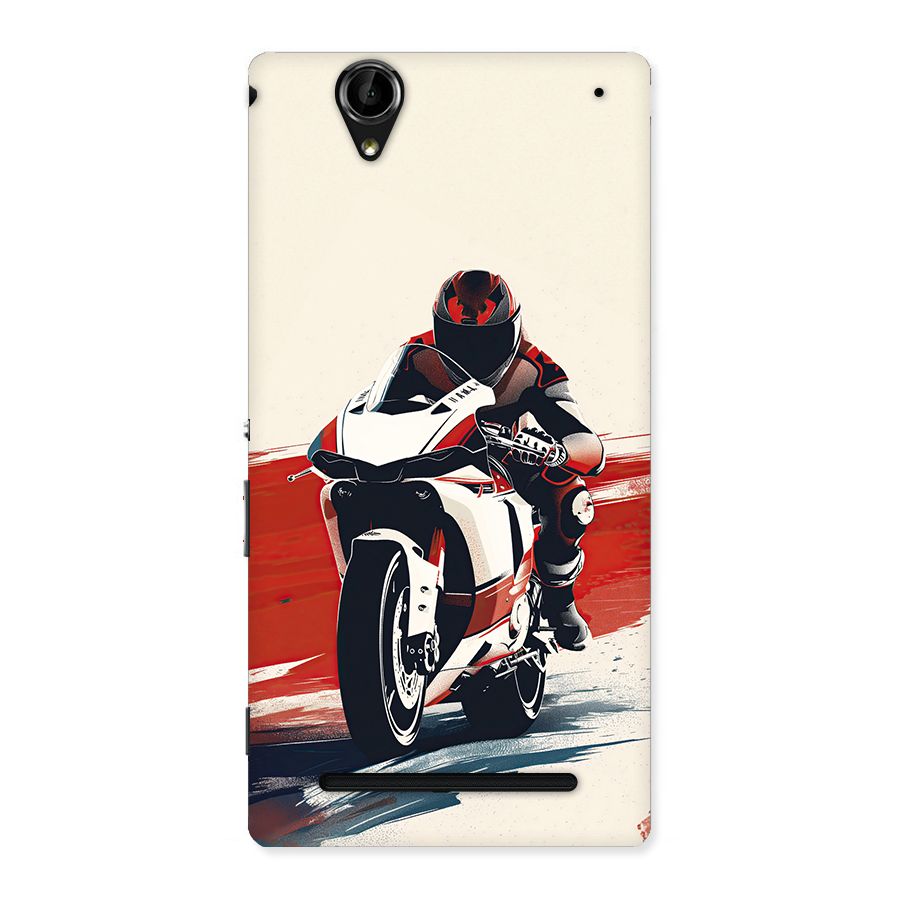 Motosport Rider Back Case for Xperia T2