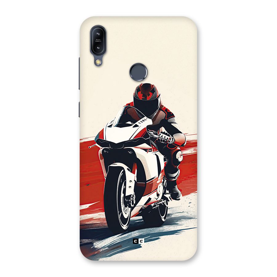Motosport Rider Back Case for Zenfone Max M2