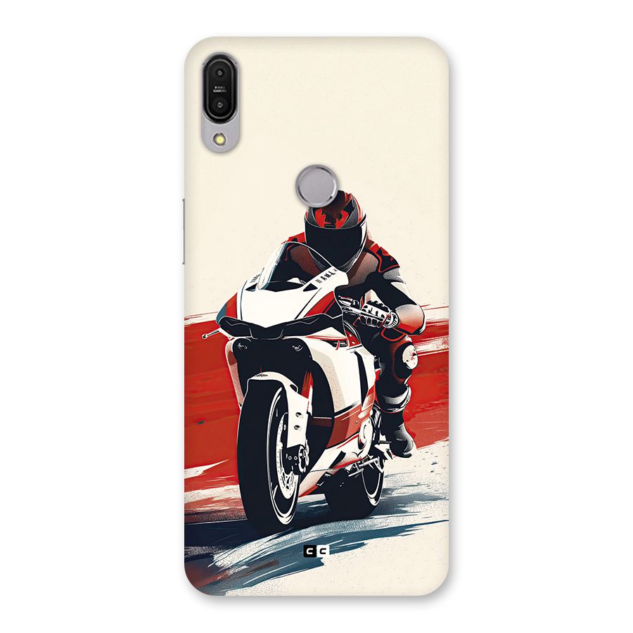 Motosport Rider Back Case for Zenfone Max Pro M1