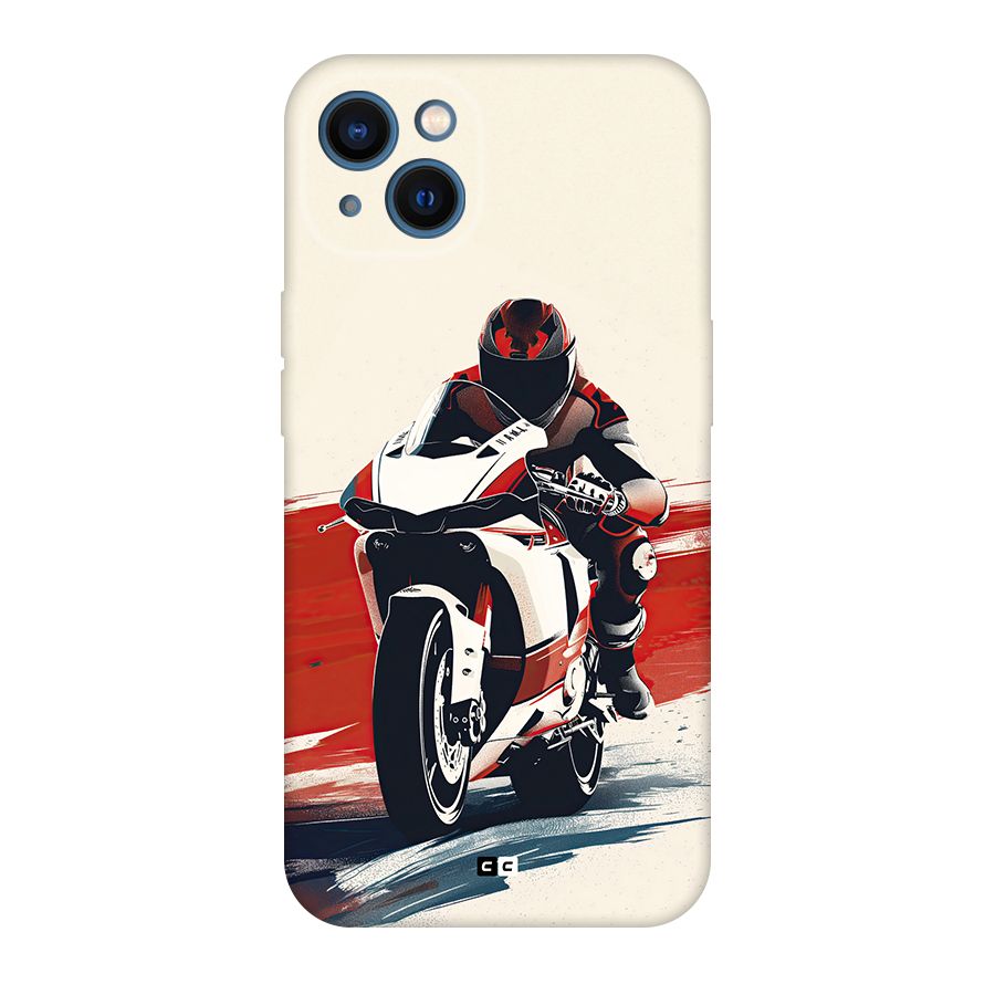Motosport Rider Back Case for iPhone 13