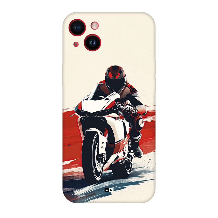 Motosport Rider Back Case for iPhone 14 Plus