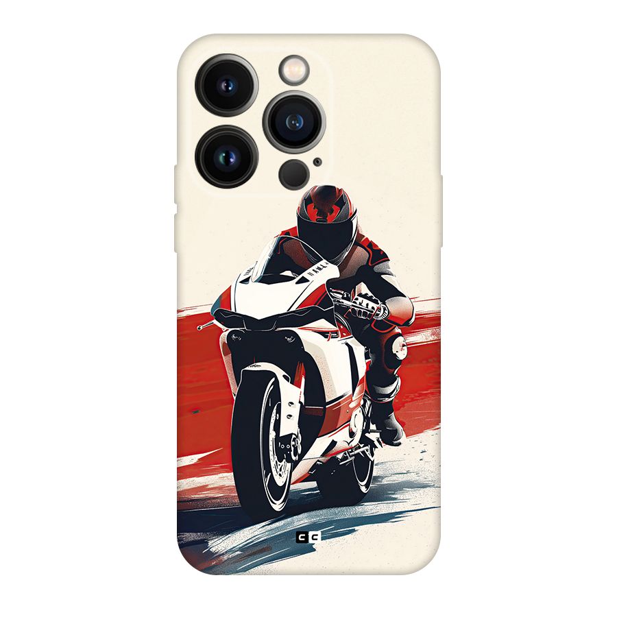 Motosport Rider Back Case for iPhone 14 Pro