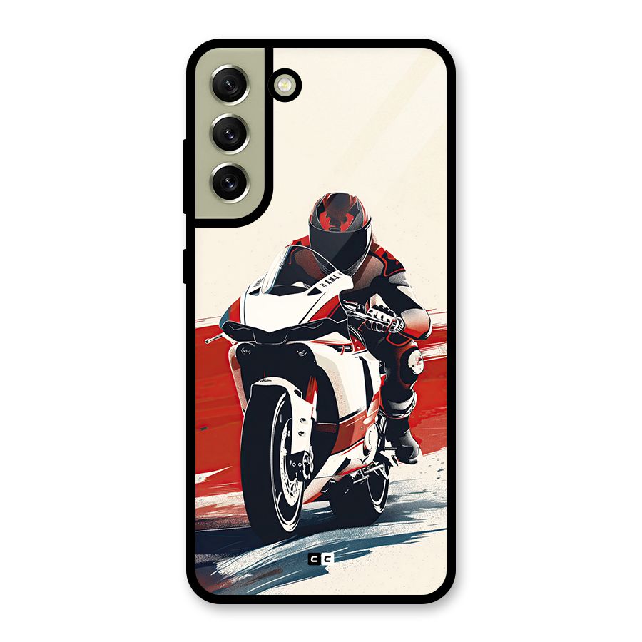 Motosport Rider Metal Back Case for Galaxy S21 FE 5G (2023)
