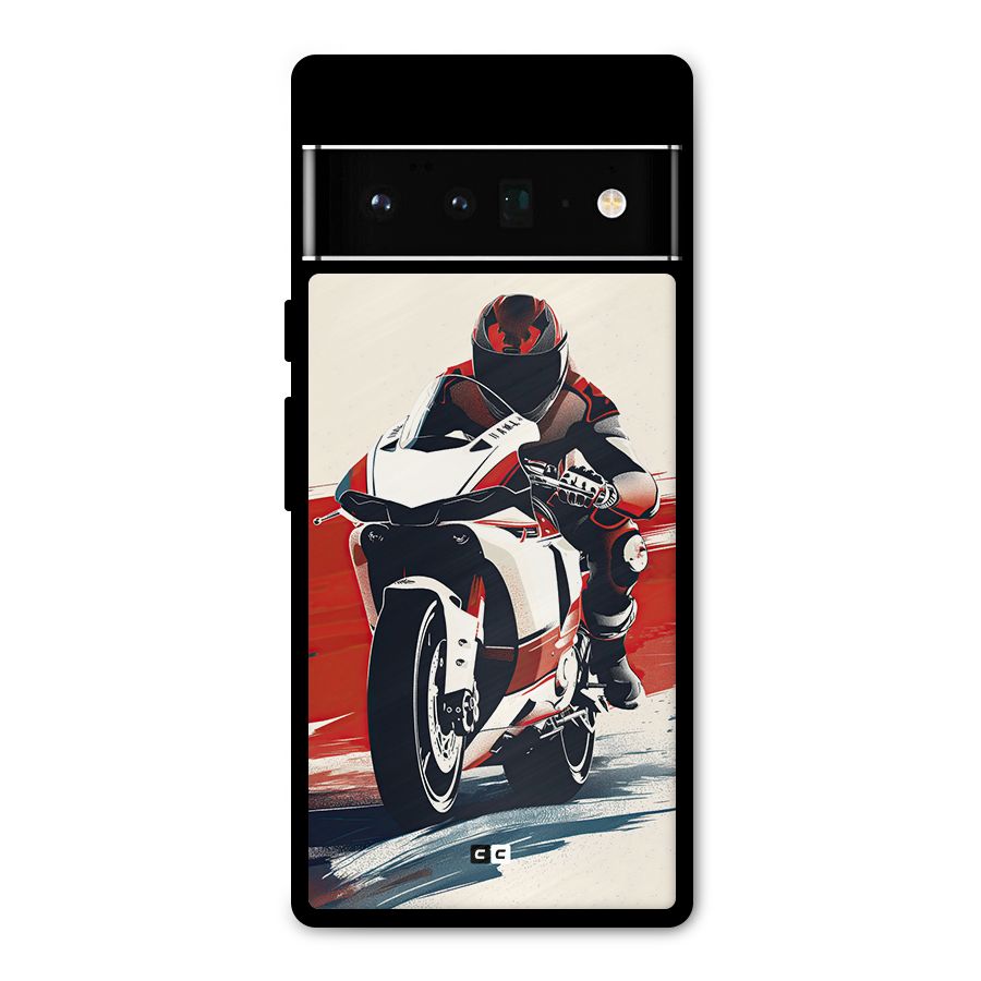 Motosport Rider Metal Back Case for Google Pixel 6 Pro