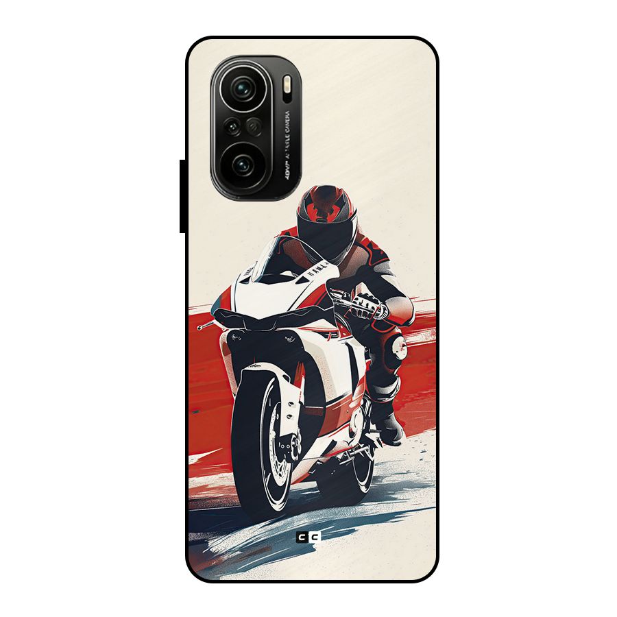 Motosport Rider Metal Back Case for Mi 11X Pro