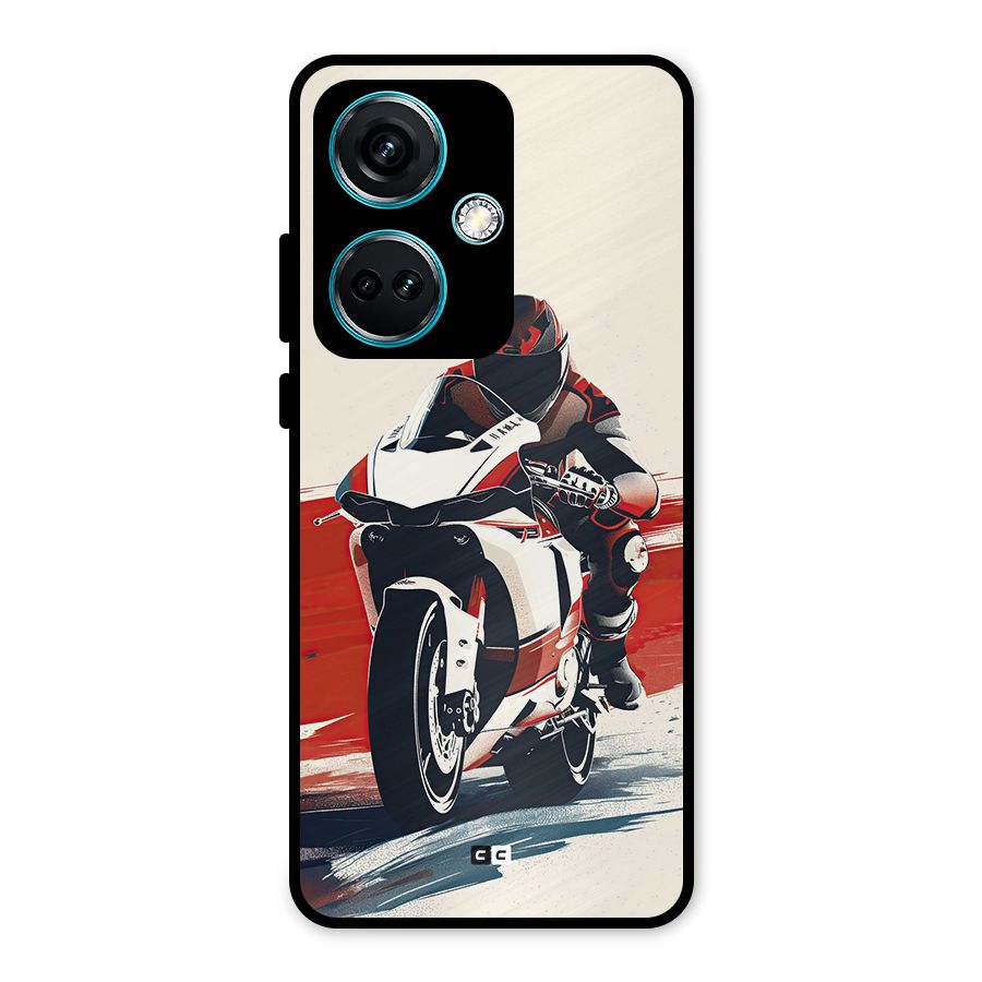 Motosport Rider Metal Back Case for OnePlus Nord CE 3 5G