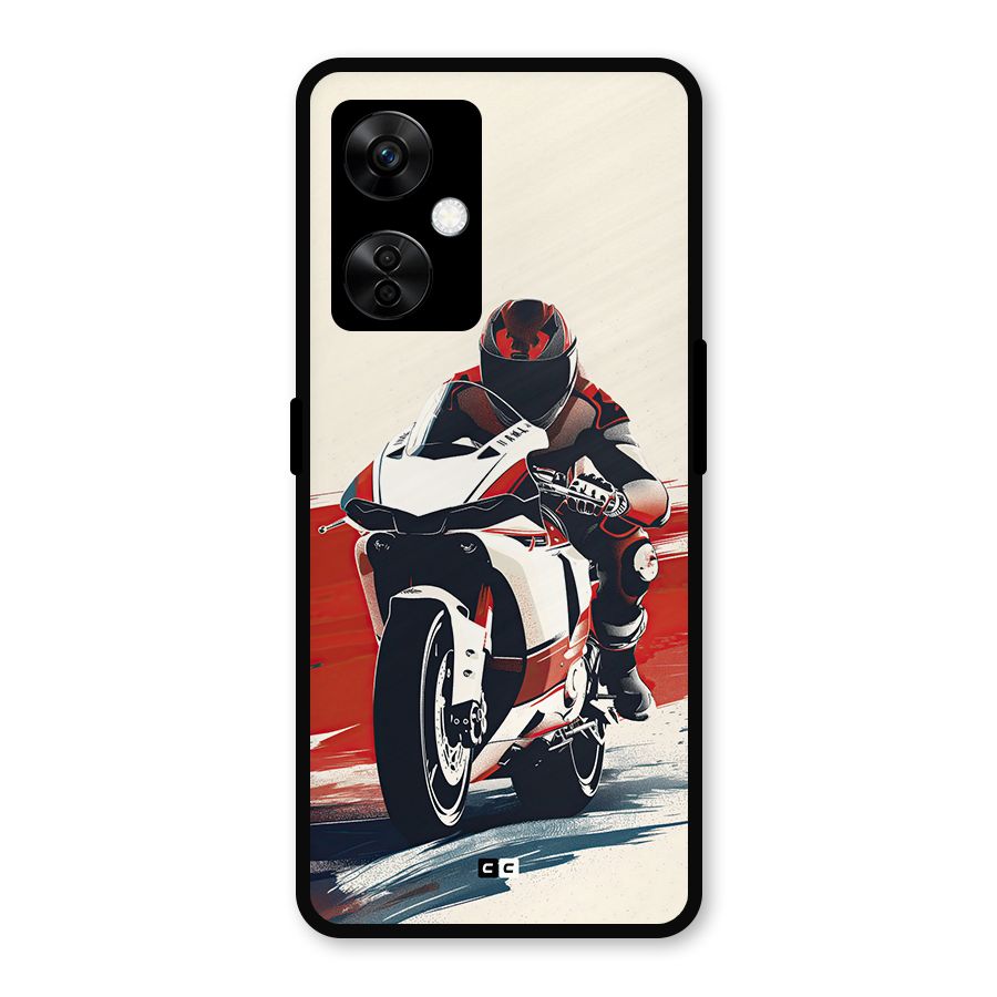 Motosport Rider Metal Back Case for OnePlus Nord CE 3 Lite