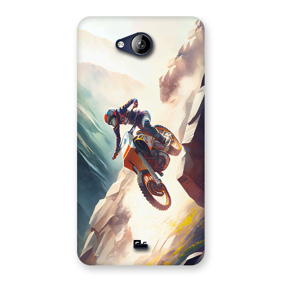 Mountain Biker Back Case for Canvas Play Q355