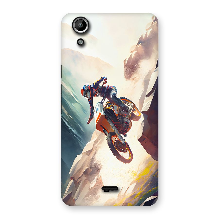 Mountain Biker Back Case for Canvas Selfie Lens Q345