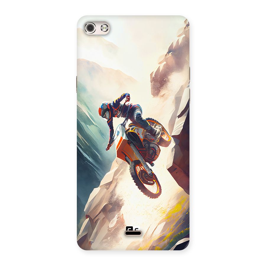 Mountain Biker Back Case for Canvas Silver 5