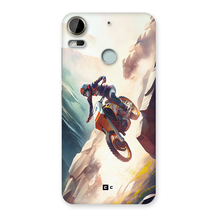 Mountain Biker Back Case for Desire 10 Pro