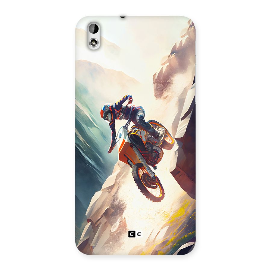 Mountain Biker Back Case for Desire 816g