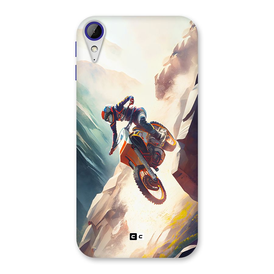Mountain Biker Back Case for Desire 830