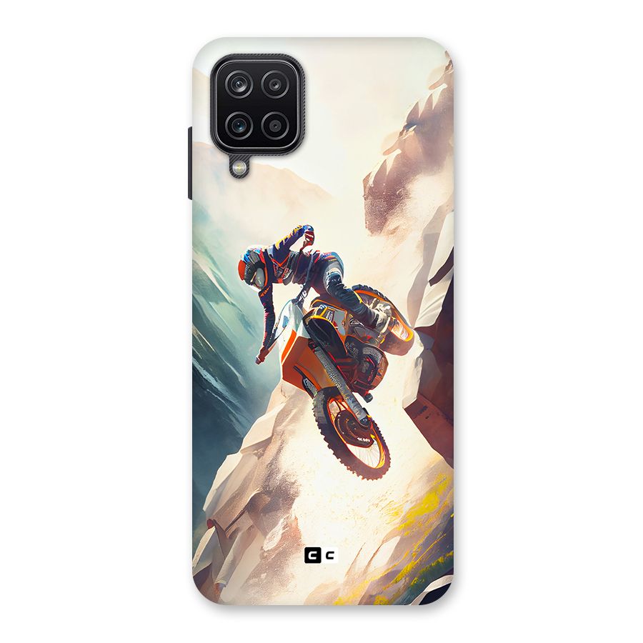 Mountain Biker Back Case for Galaxy A12