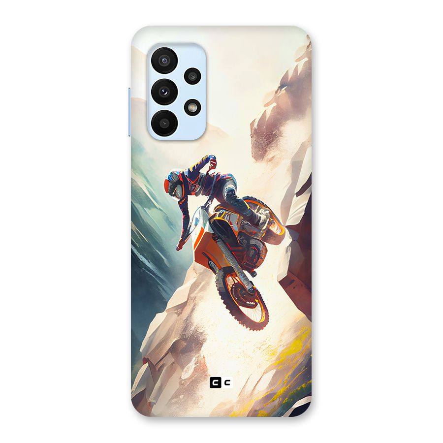 Mountain Biker Back Case for Galaxy A23