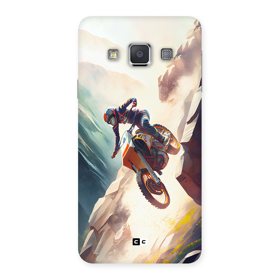Mountain Biker Back Case for Galaxy A3