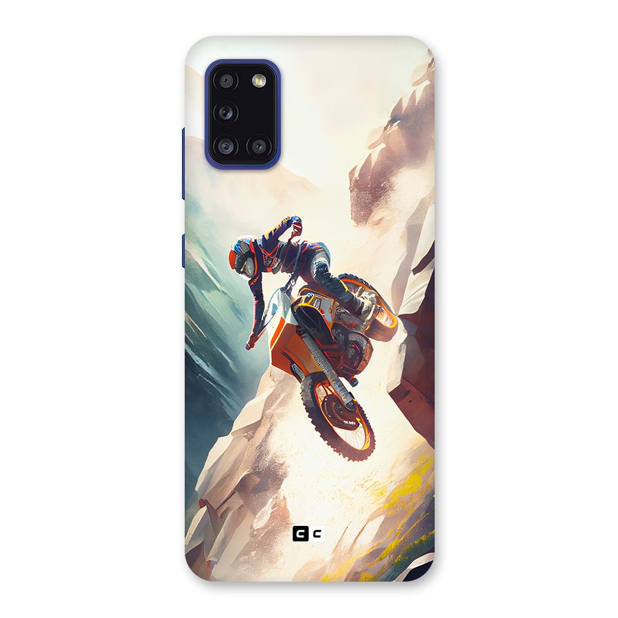 Mountain Biker Back Case for Galaxy A31