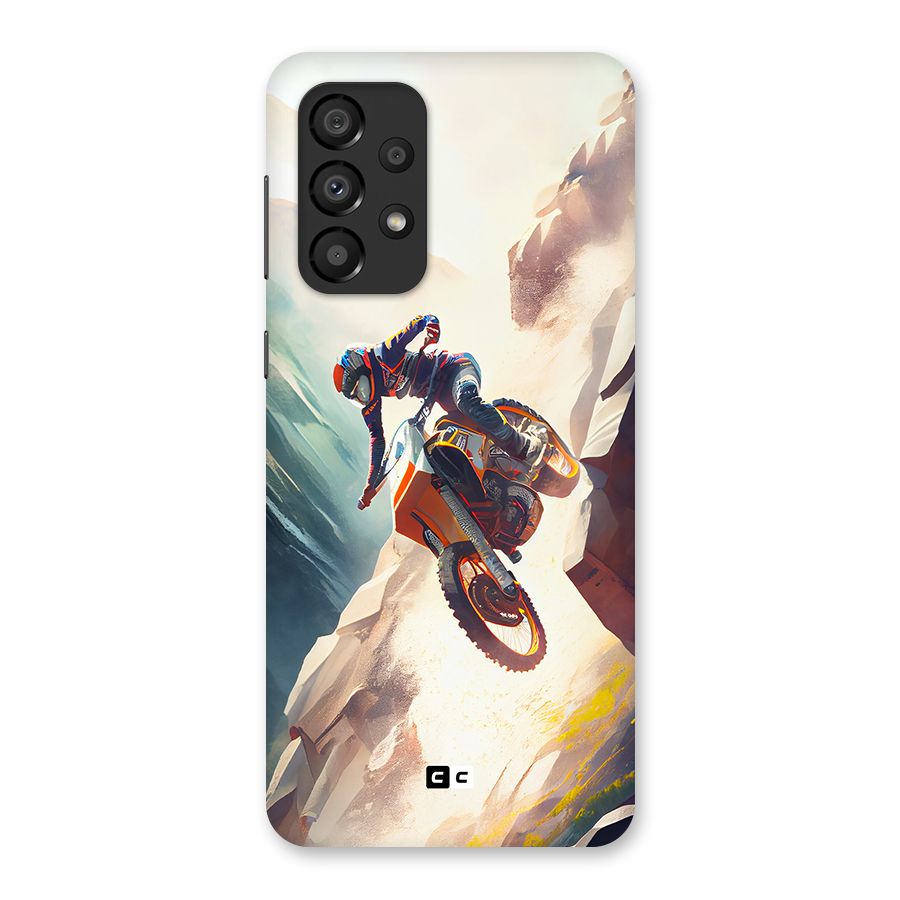 Mountain Biker Back Case for Galaxy A33 5G