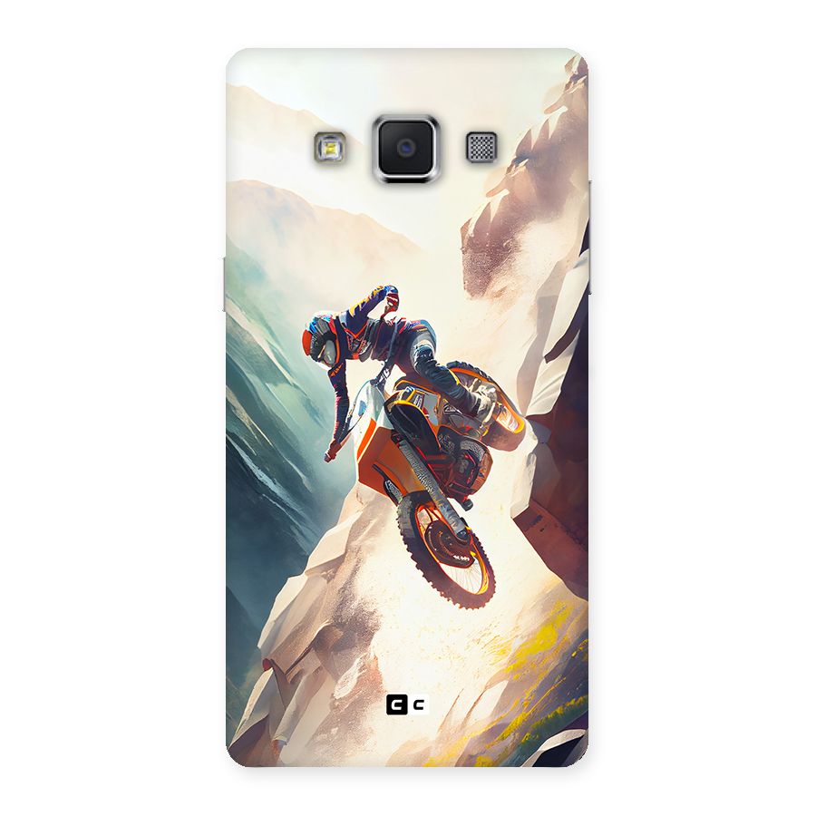 Mountain Biker Back Case for Galaxy A5