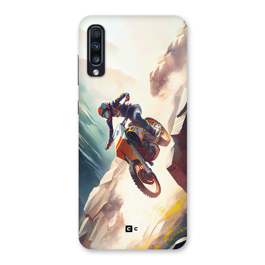 Mountain Biker Back Case for Galaxy A70