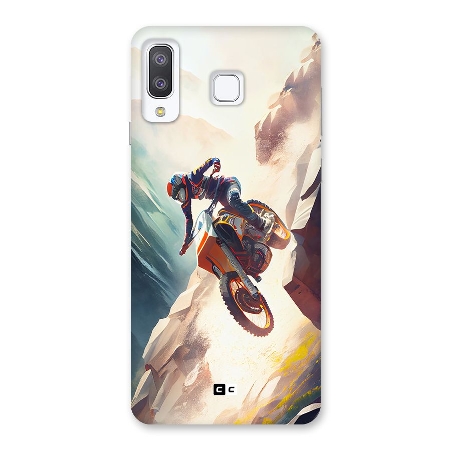 Mountain Biker Back Case for Galaxy A8 Star