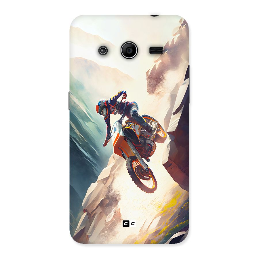 Mountain Biker Back Case for Galaxy Core 2