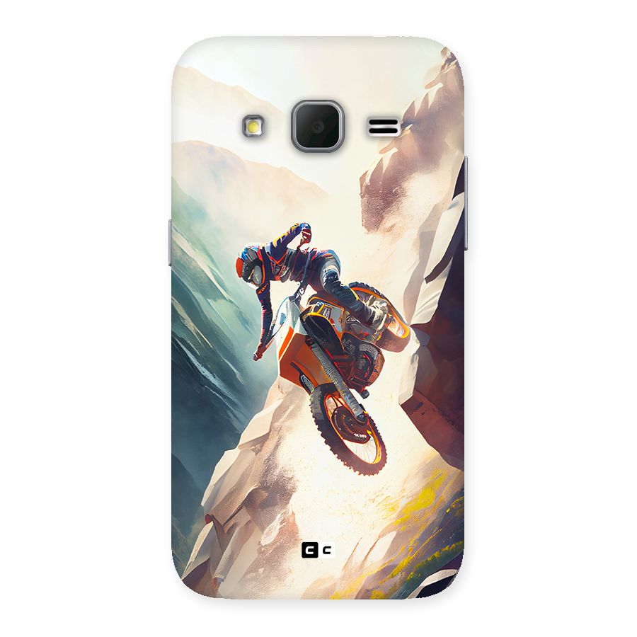 Mountain Biker Back Case for Galaxy Core Prime