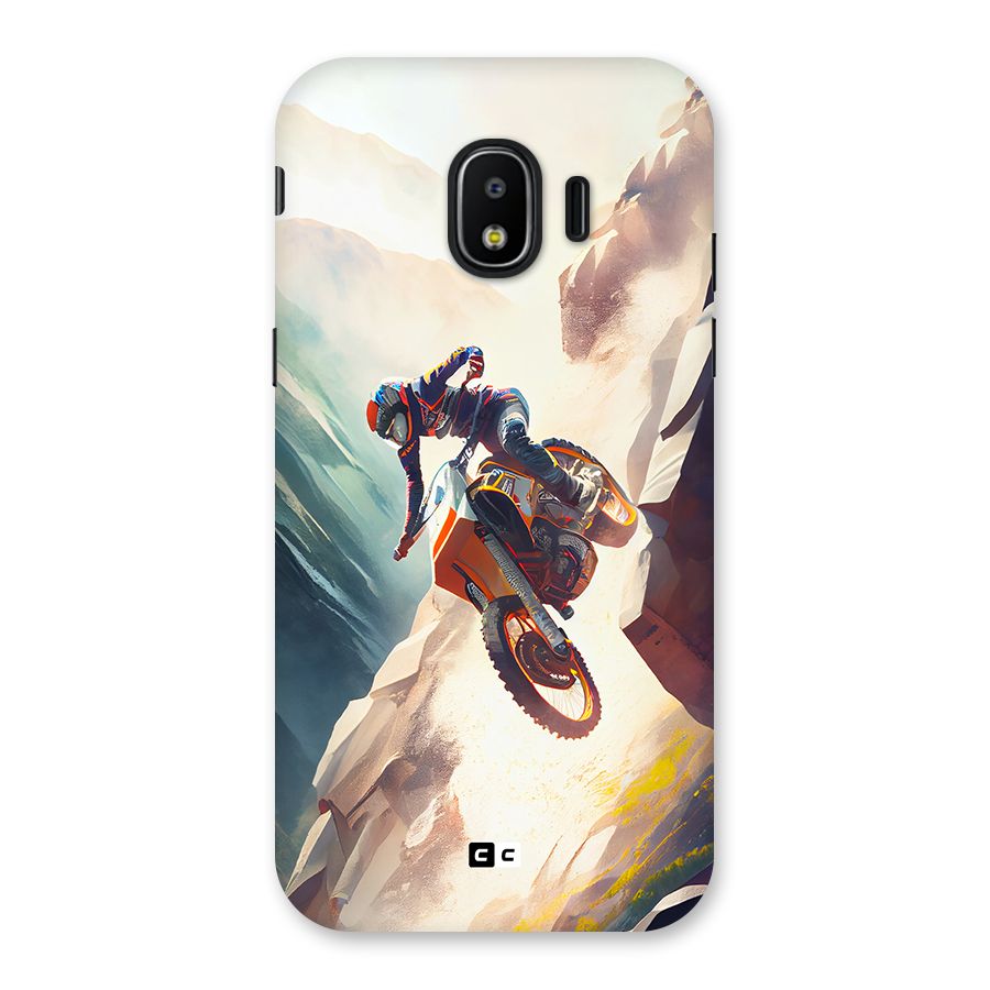Mountain Biker Back Case for Galaxy J2 Pro 2018