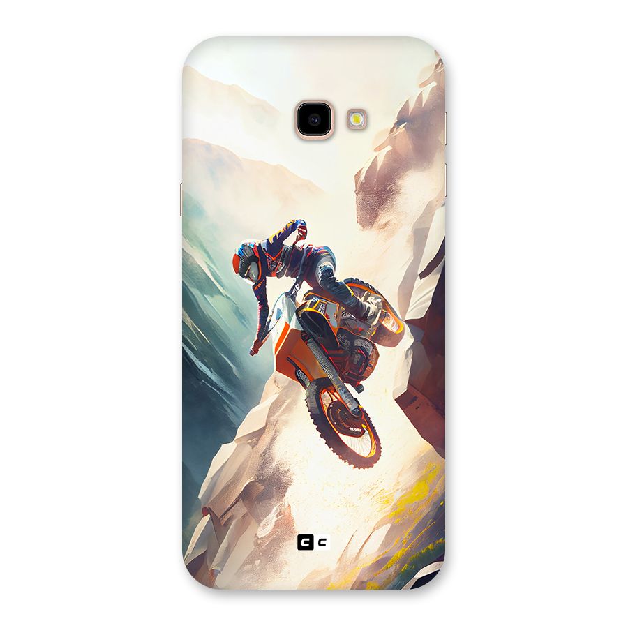 Mountain Biker Back Case for Galaxy J4 Plus
